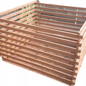 Kompostownik drewniany 1000 l – teak