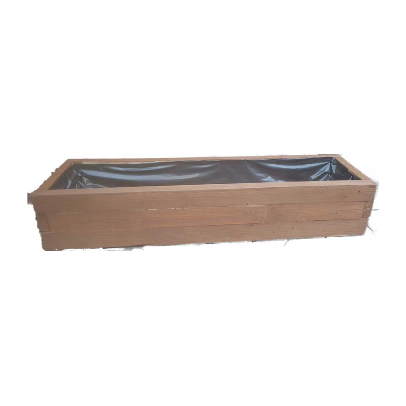 Osłonka drewniana 50 × 50 × 50 cm – orzech ciemny