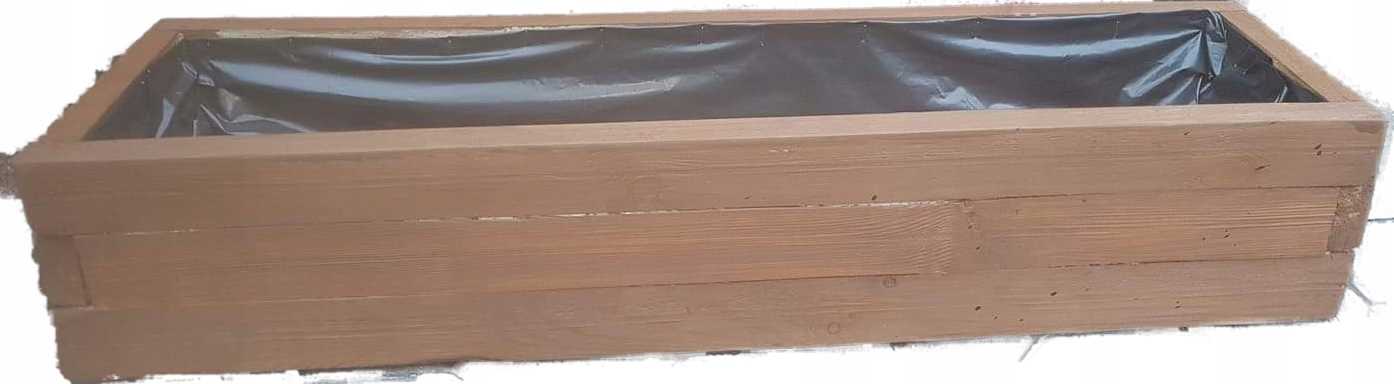 Osłonka drewniana 50 × 50 × 50 cm – orzech ciemny