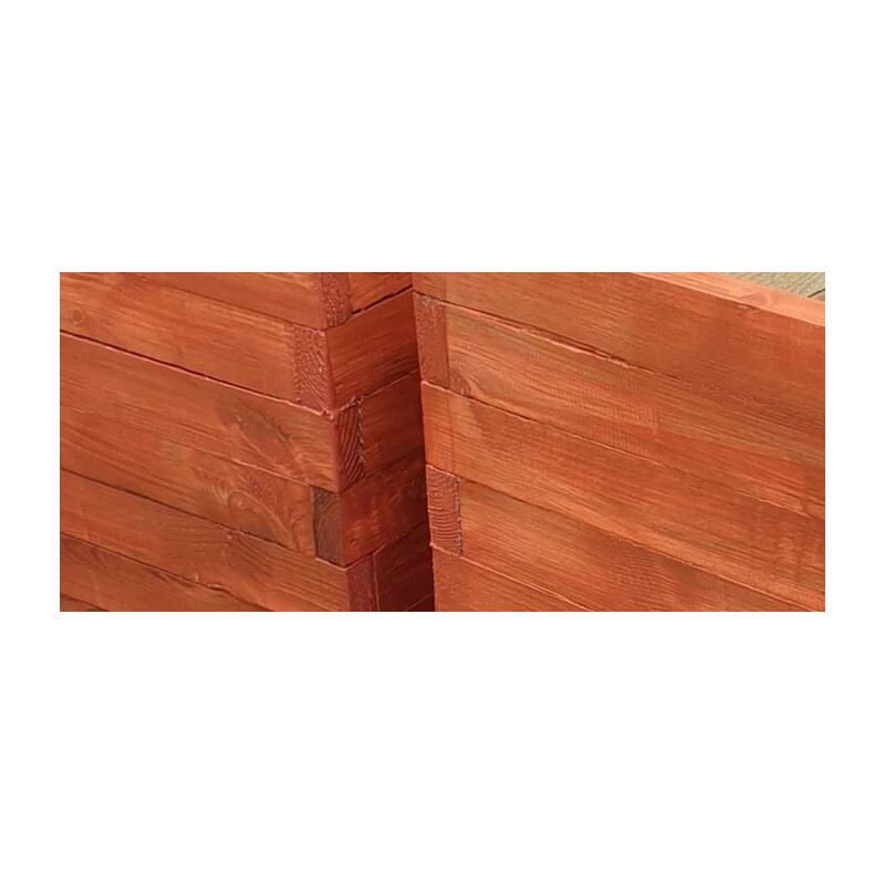 Osłonka drewniana 50 × 50 × 50 cm – wiśnia