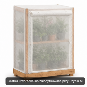 Drewniana stacja ochronna 4 pory roku 100 × 60 × 120 cm