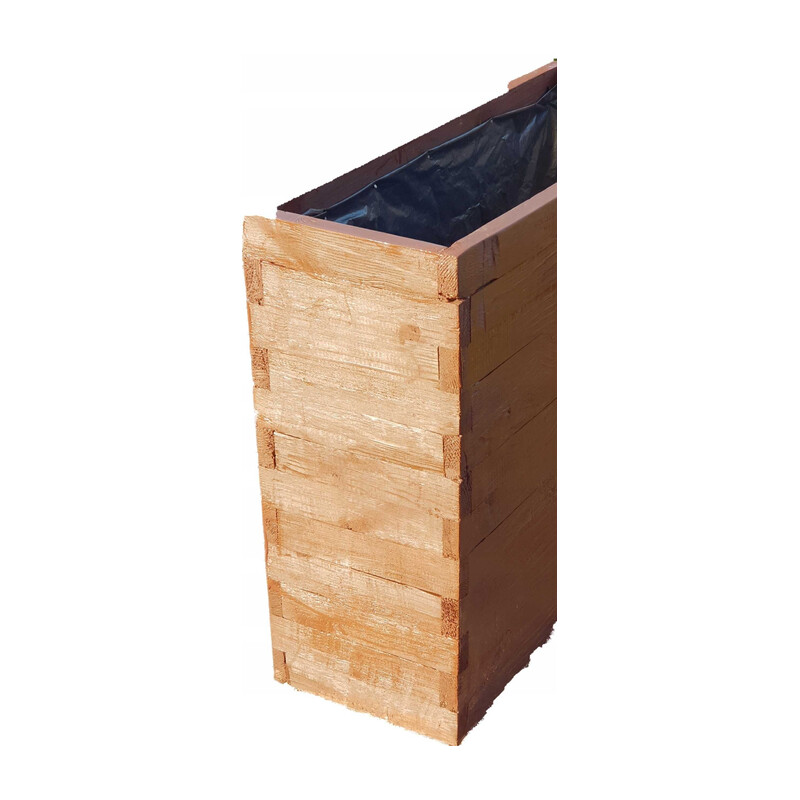 Osłonka drewniana 50 × 50 × 50 cm – teak