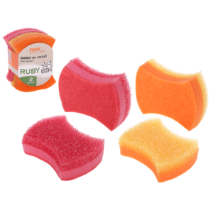 Gąbki do naczyń RUBY 2 szt.