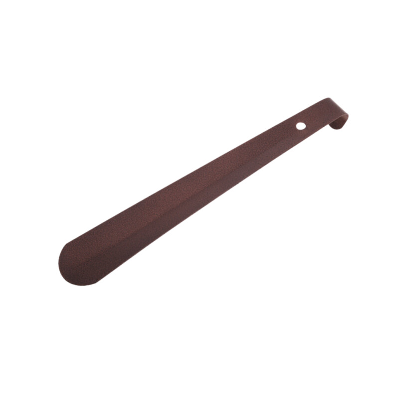 Łyżka do butów metalowa 26 cm brązowa