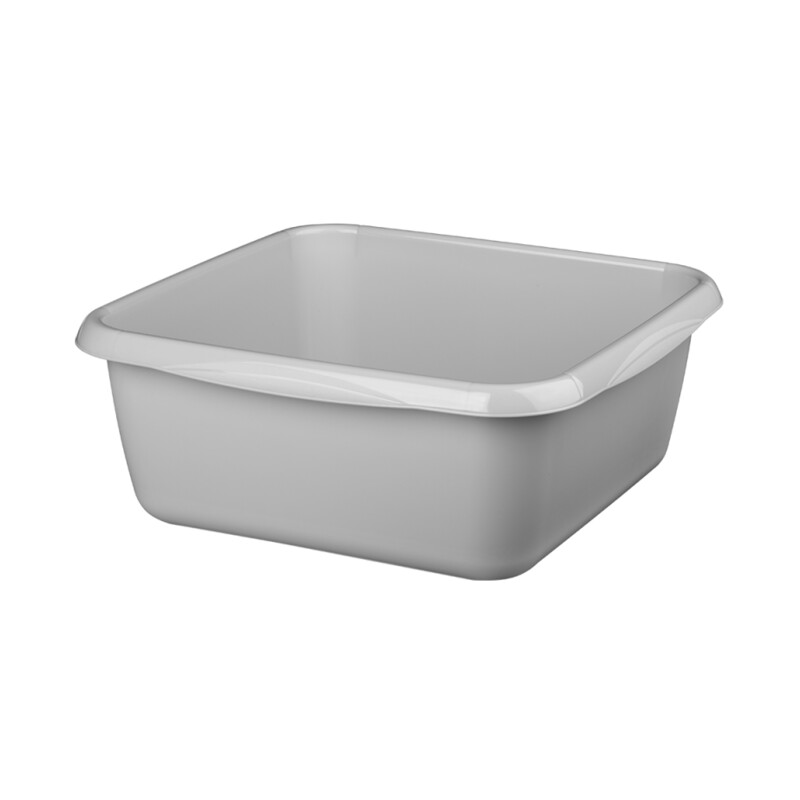Miska kwadratowa MOLLY 4, 5 l / 26 × 26 cm szary