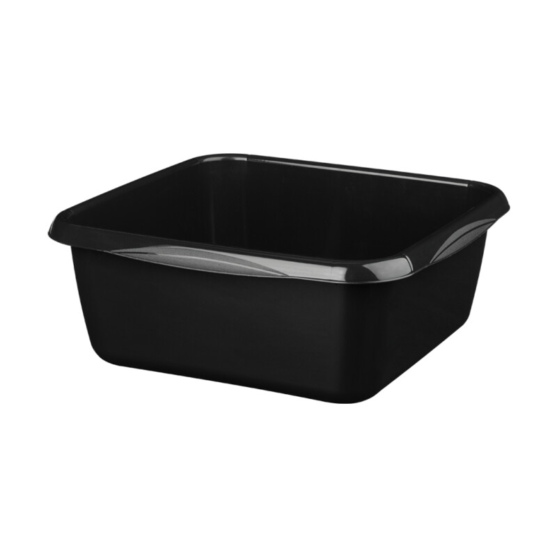 Miska kwadratowa MOLLY 11 l / 35 × 35 cm antracyt