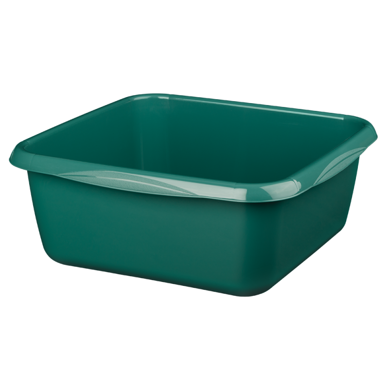 Miska kwadratowa MOLLY 11 l / 35 × 35 cm zielony