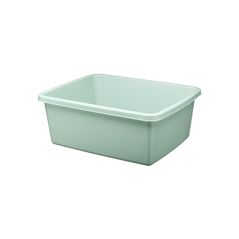 Miska prostokątna KASIA 9 l / 34 × 26, 6 cm miętowy