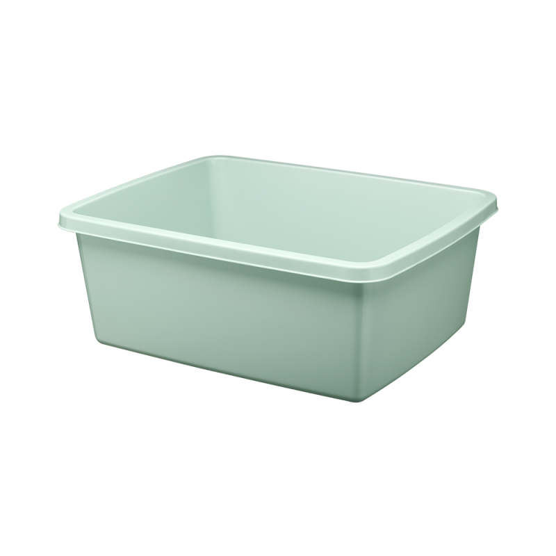 Miska prostokątna KASIA 9 l / 34 × 26, 6 cm miętowy