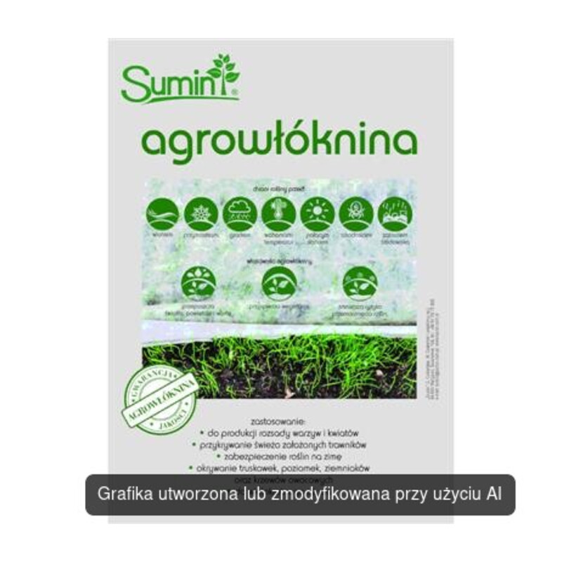 Agrowłóknina hobby biała 1,5 x 10 /17 g/ 1 szt.
