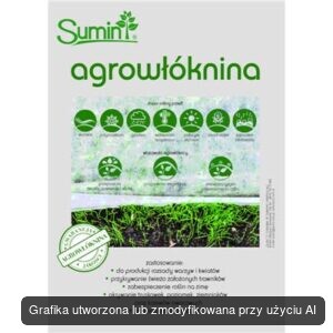 Agrowłóknina hobby biała 3,2 x 5 /17 g/ 1 szt.