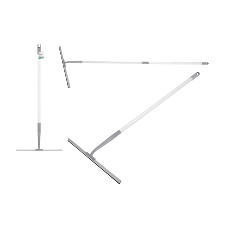 Ściągaczka z kijem teleskopowym szary COLLECTION 45 cm