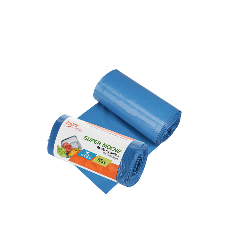Worki na śmieci 35 l 52 × 57 cm/15 szt. LDPE