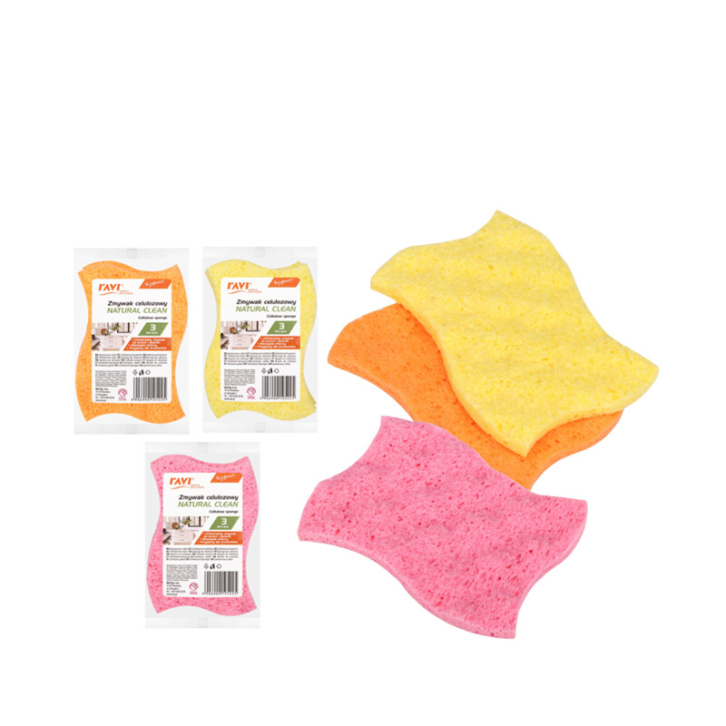 Zmywak Celulozowy NATURAL CLEAN 3 szt.