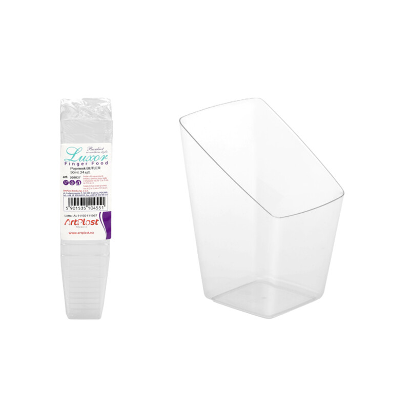 Pojemniki Finger Food BUTLER 50 ml, 24 szt.