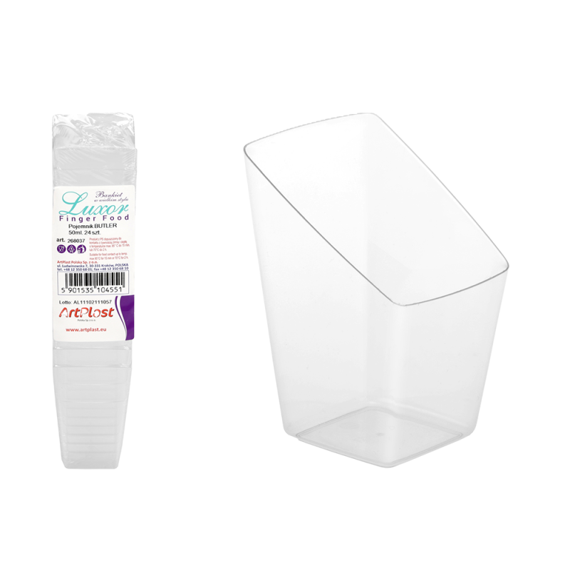 Pojemniki Finger Food BUTLER 50 ml, 24 szt.