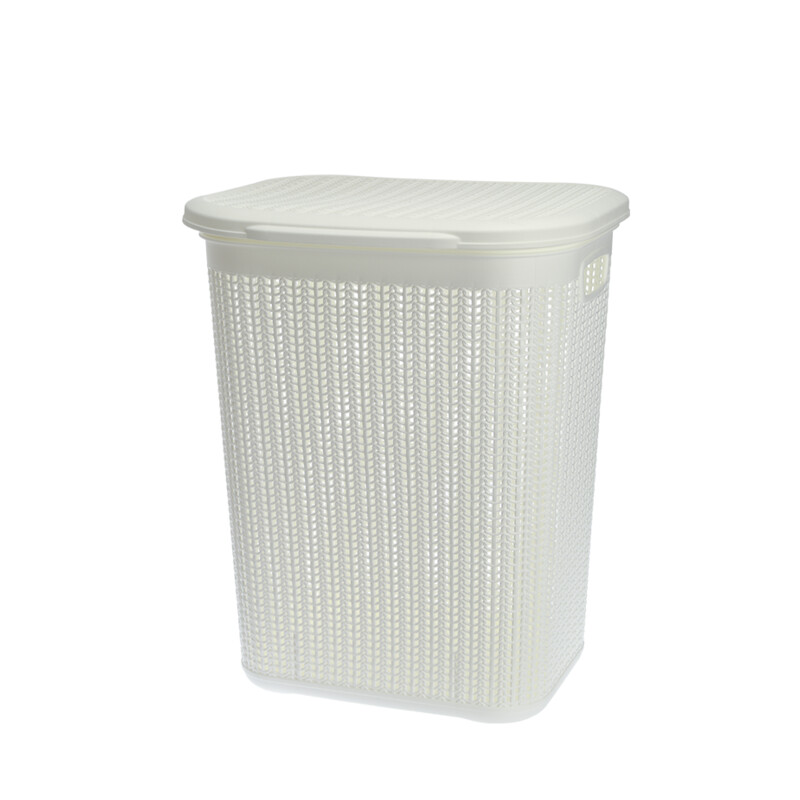 Kosz na bieliznę WILLOW 50 l biały