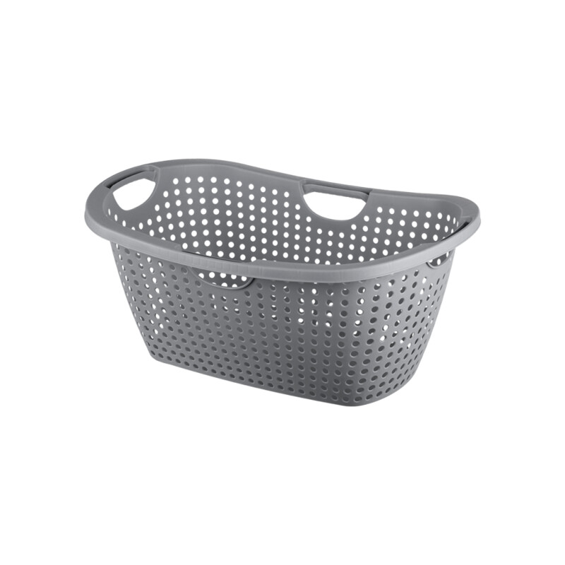 Kosz na pranie RING 28,5 l 60 × 40 × 26 cm szary