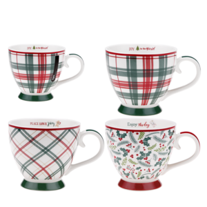 Kubek CHRISTMAS 400 ml z porcelany New Bone