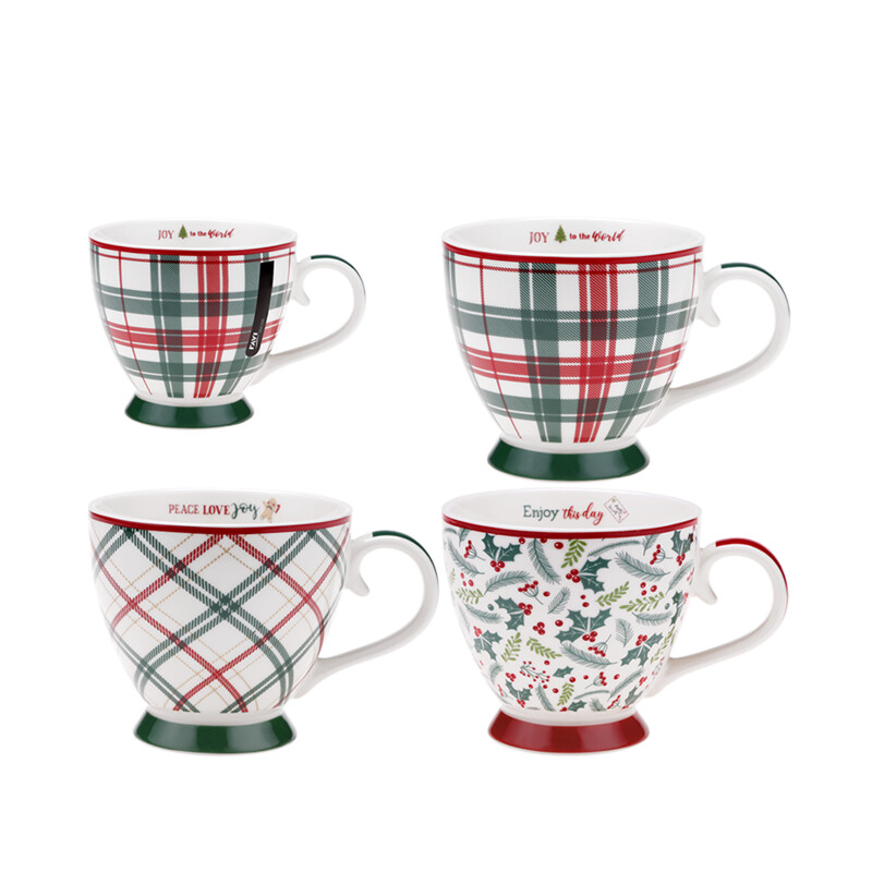 Kubek CHRISTMAS 400 ml z porcelany New Bone
