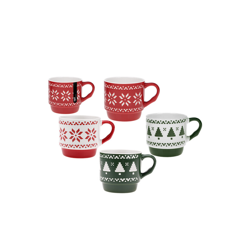 Kubek SNOWING 300 ml z porcelany New Bone