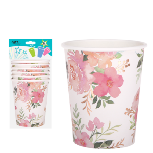 LGP Kubki papierowe Garden 270 ml / 6 szt., art.