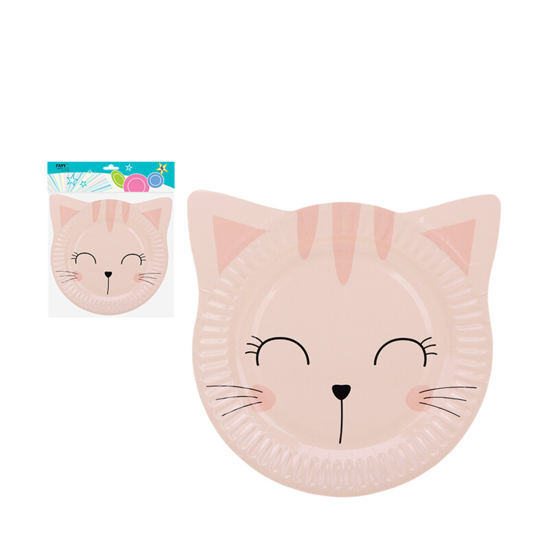 LGP Talerz papierowy Kitty 18 cm / 6 szt., art.