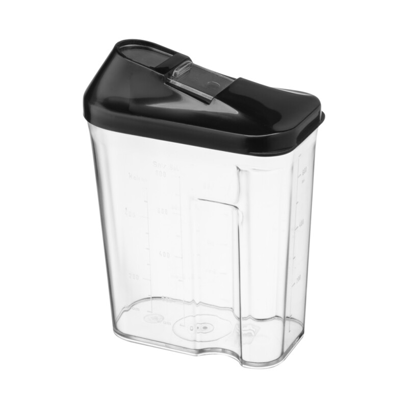 Pojemnik na artykuły sypkie HUGO 0,75 l czarny
