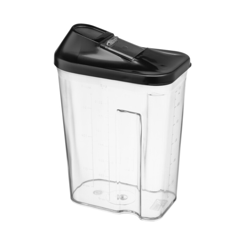 Pojemnik na artykuły sypkie HUGO 1,5 l czarny