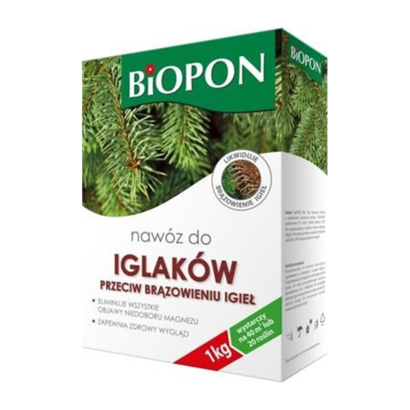 Bopon do iglaków przeciw brązowieniu igieł 1 kg