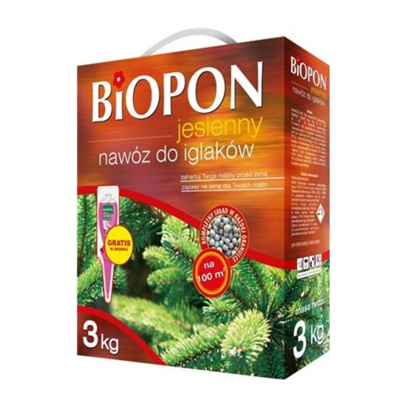 Bopon nawóz jesienny do iglaków 3 kg