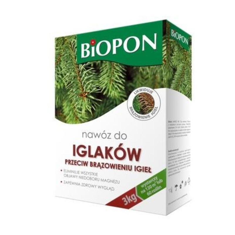 Bopon do iglaków przeciw brązowieniu igieł 3 kg