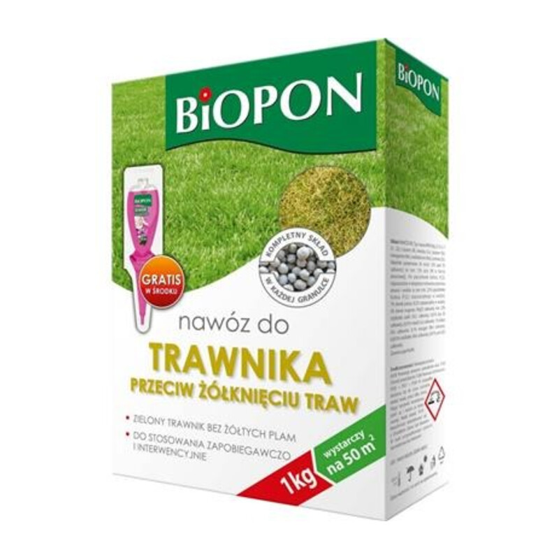 Bopon do trawnika przeciw żółknięciu 1 kg
