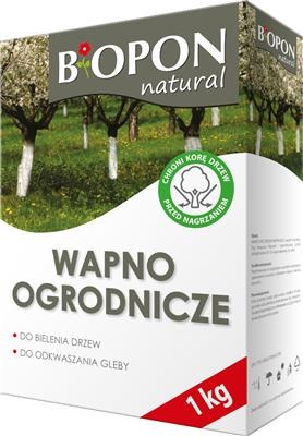 Bopon wapno ogrodnicze do bielenia i odkwaszania gleby 1 kg