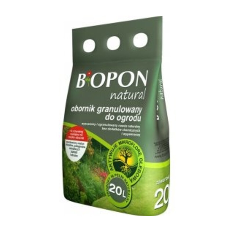 Bopon obornik granulowany natural 20 l
