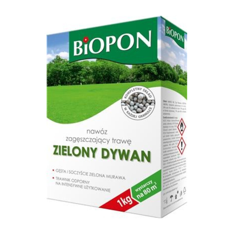 Bopon Zielony dywan zagęszczający trawę 1 kg