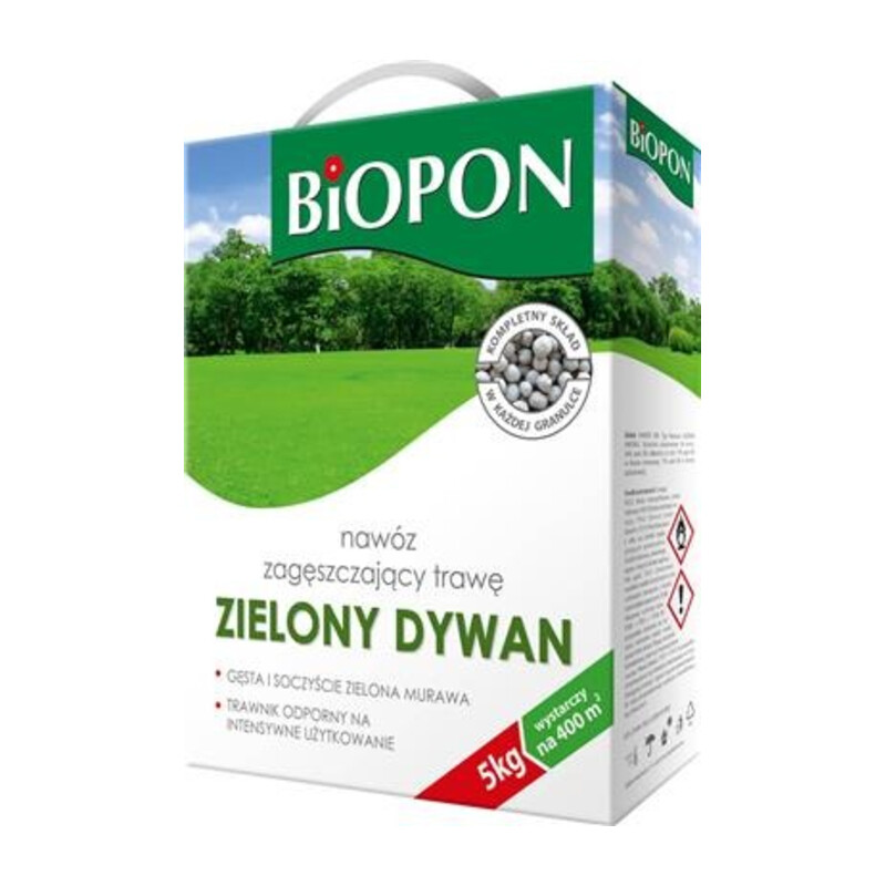 Bopon Zielony dywan zagęszczający trawę 5 kg
