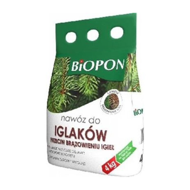 Bopon do iglaków przeciw brązowieniu igieł 4 kg worek