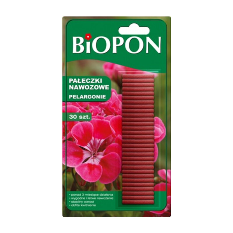 Bopon pałeczki nawozowe do pelargonii