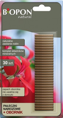 Bopon pałeczki nawozowe + obornik