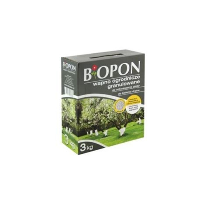 Bopon wapno ogrodnicze do bielenia i odkwaszania gleby 3 kg