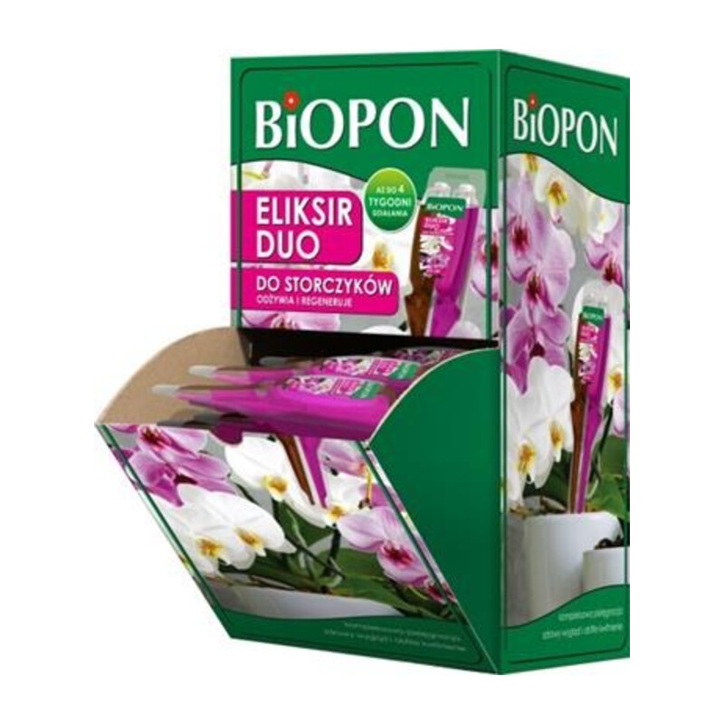 Bopon Eliksir Duo uniwersalny odżywia i regeneruje 5 × 35 ml + 1 × 35 ml Duo do storczyków Gratis