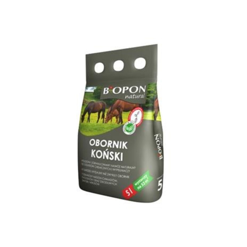 Bopon obornik granulowany koński 5 l