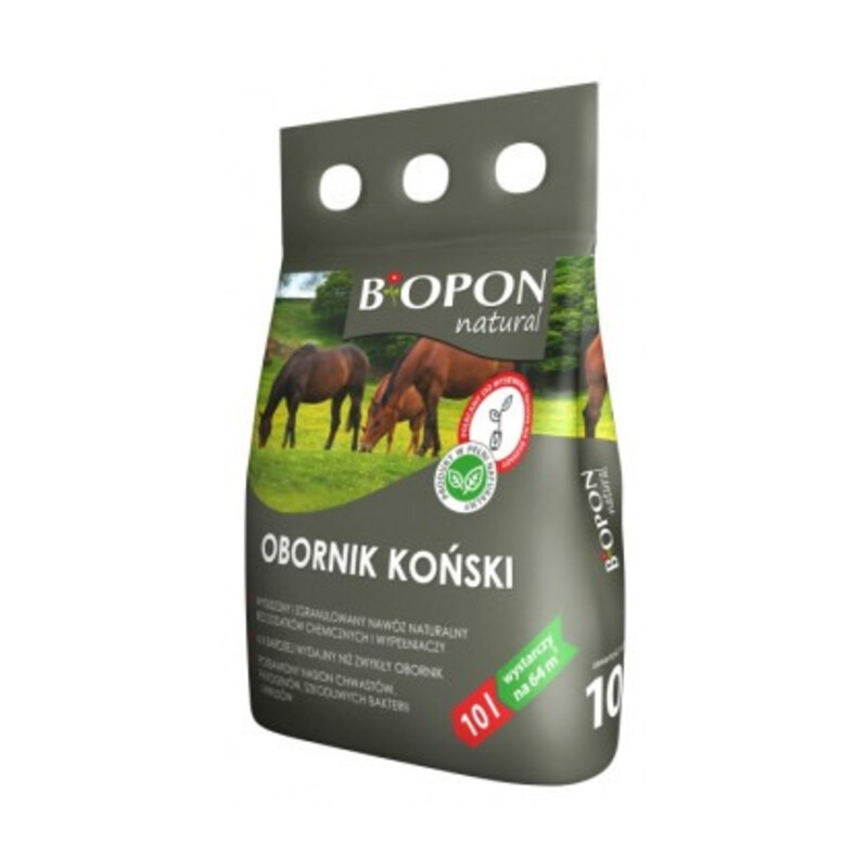 Bopon obornik granulowany koński 10 l