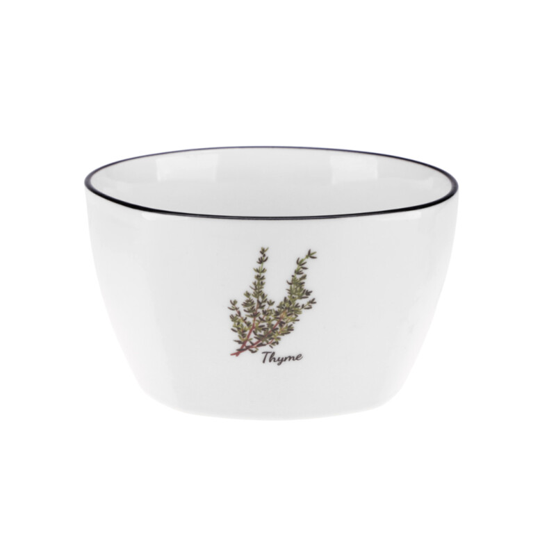 Miseczka PROWANSJA 350 ml z porcelany NEW Bone – wzór Thyme