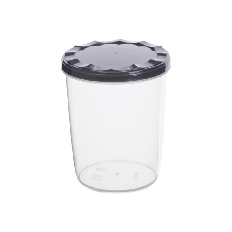 Pojemnik zakręcany PEDRO 890 ml antracyt