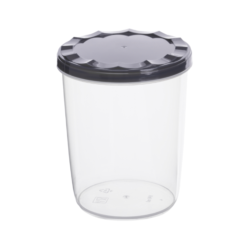 Pojemnik zakręcany PEDRO 890 ml antracyt