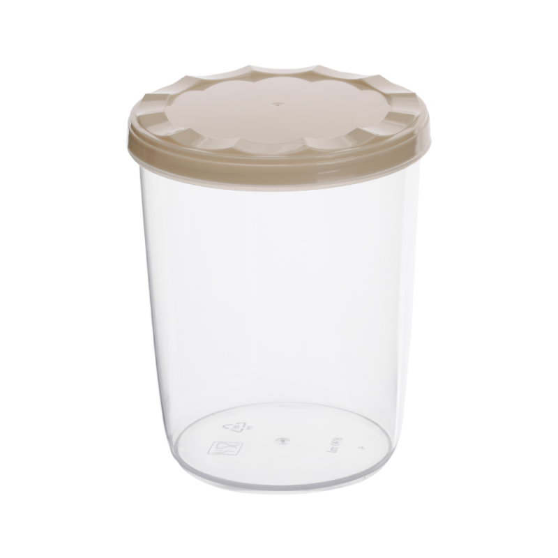 Pojemnik zakręcany PEDRO 890 ml beżowy