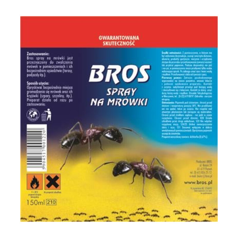 BROS-spray na mrówki 150 ml