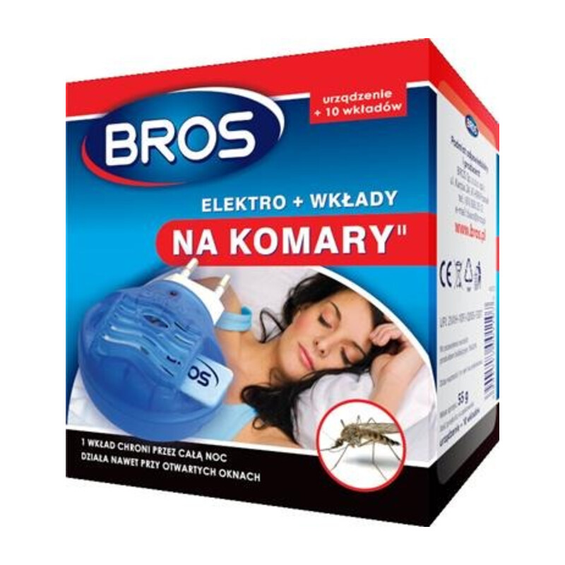 BROS-elektro + 10 wkładów na komary